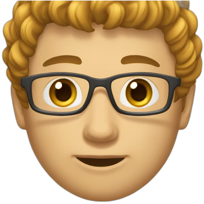 Дівчина блондинка з Голубими очима emoji