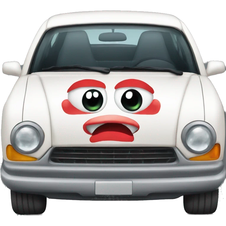 car that says Hemokiesi emoji