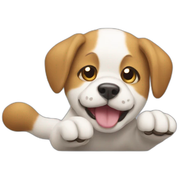 perro-shitsu-saltando emoji