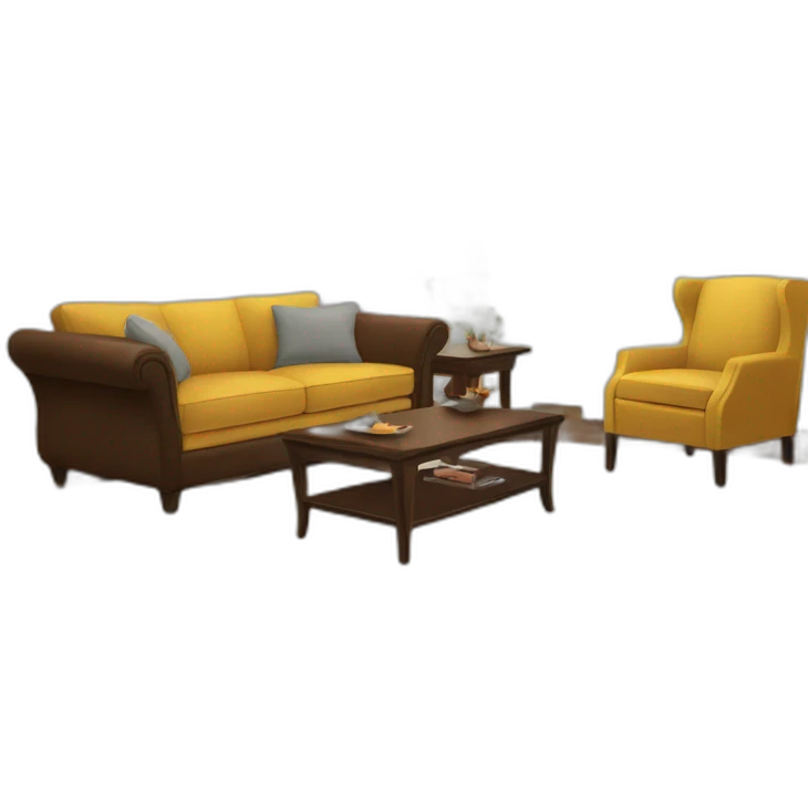 expensive Living room emoji