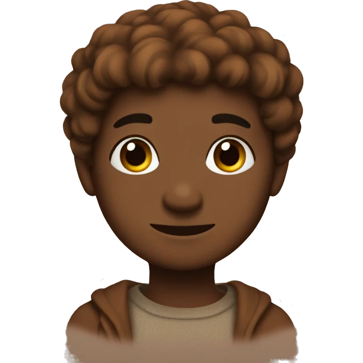 Sweet cozy Brown  emoji