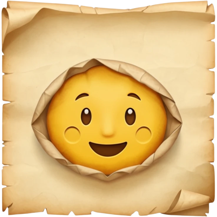 paper with text emoji