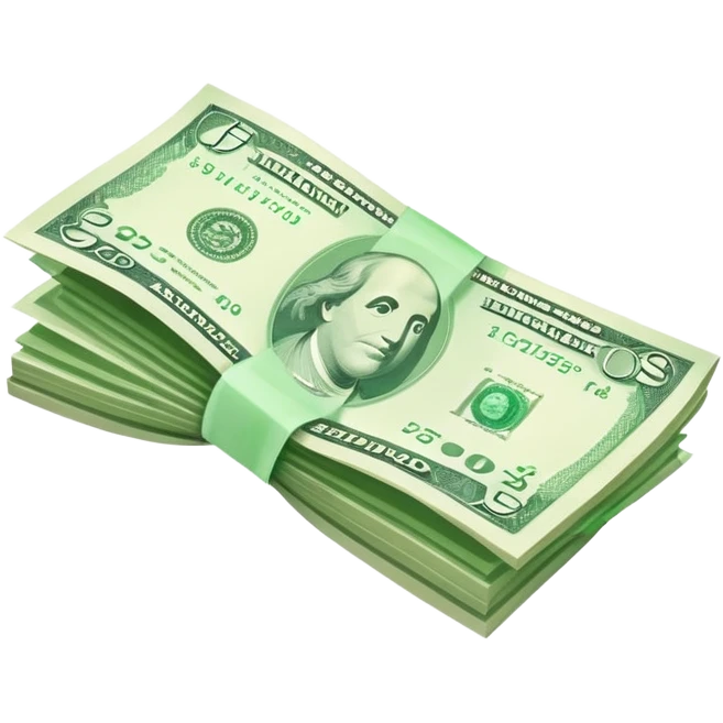 flying banknote emoji