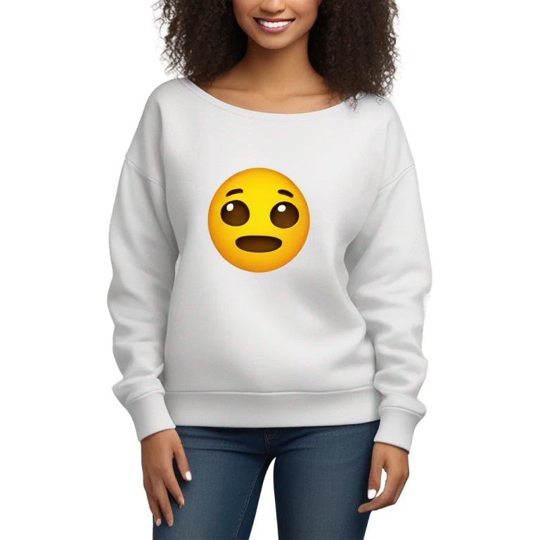 Free people pullover sweatshirt emoji
