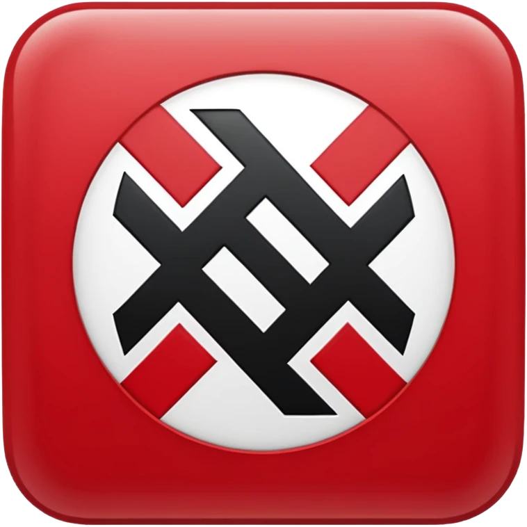 Hitler nazi flag emoji
