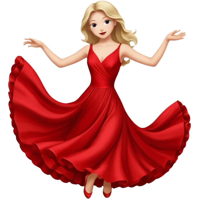 a dancing woman emoji