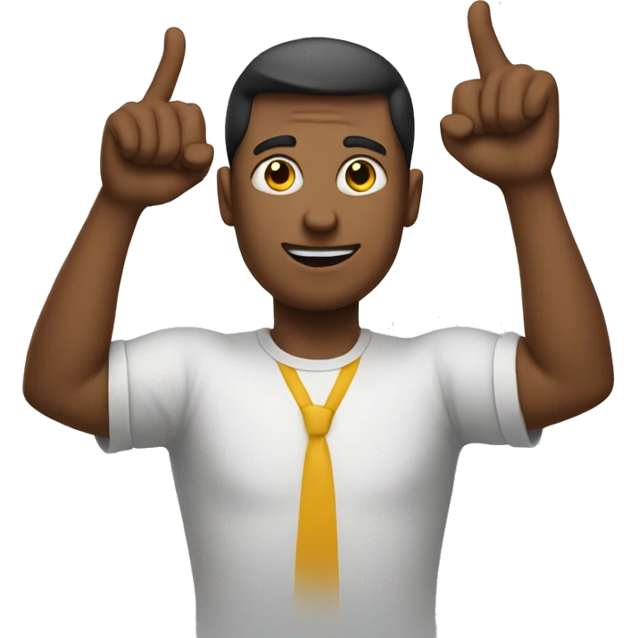 man holding up L sign  emoji