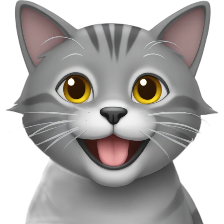 happygreycat emoji