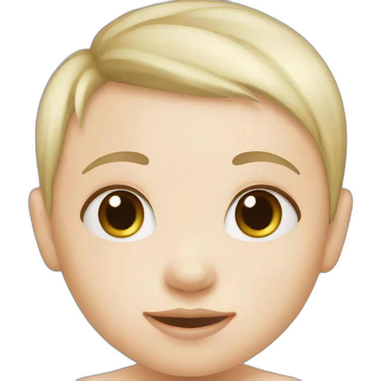 baby white skin emoji