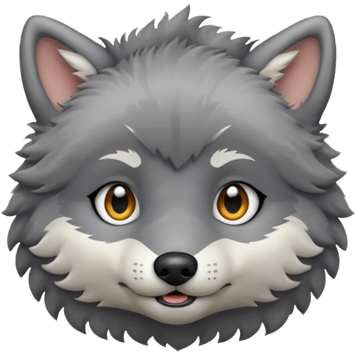 baby wolf emoji