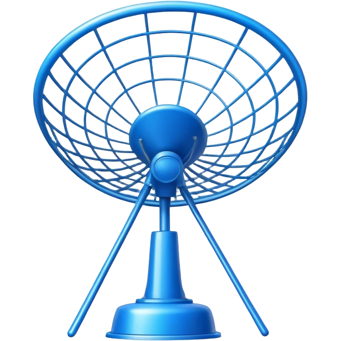 radar dish with signal waves emoji