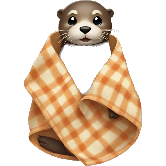otter with a blanket  emoji