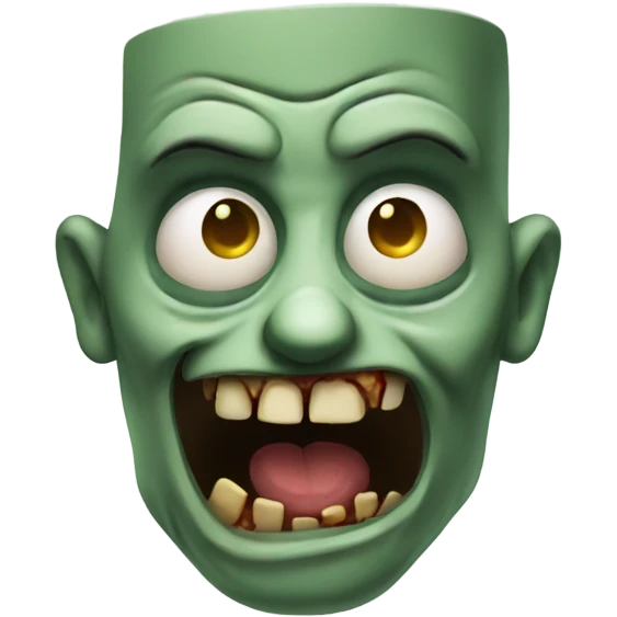 ZOMBIE THUMB UP Face emoji
