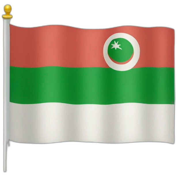Chechen flag emoji