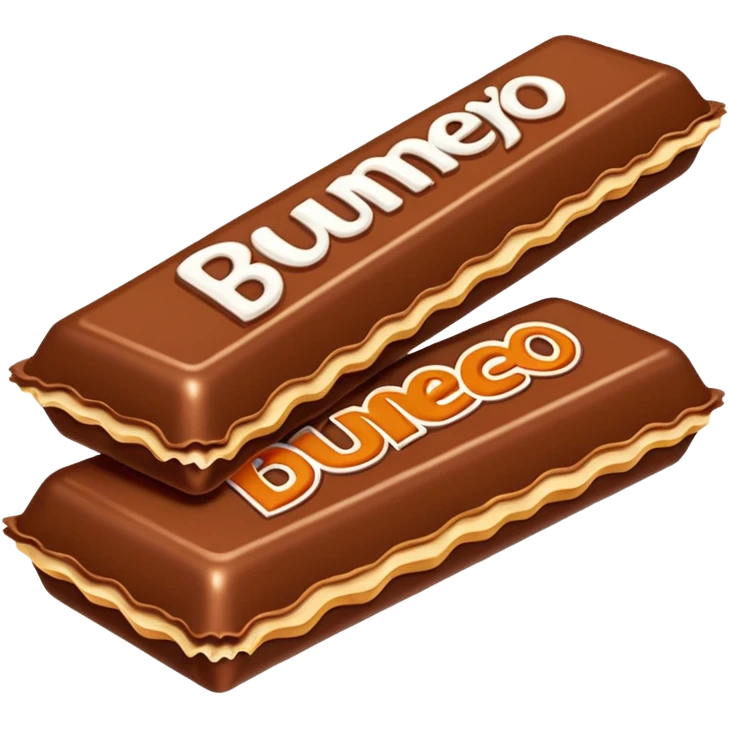 Le chocolat Kinder bueno emoji