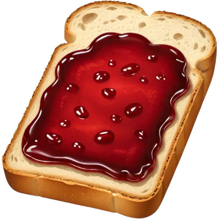 빵에 잼 바르기 emoji