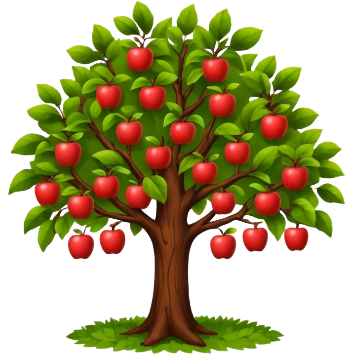 apple tree emoji