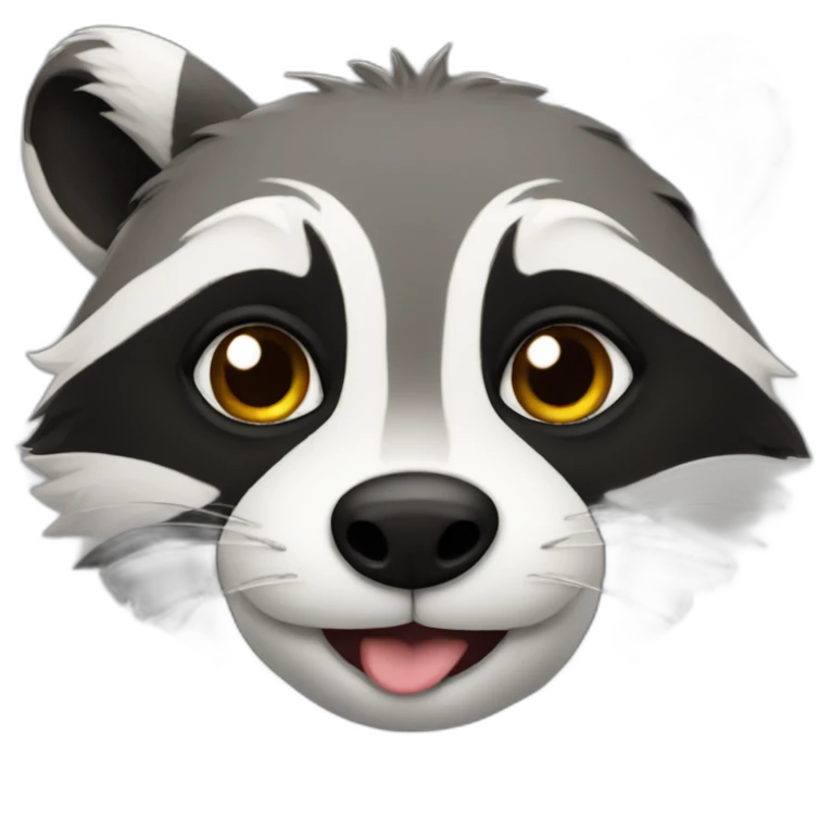 Love Trash panda emoji