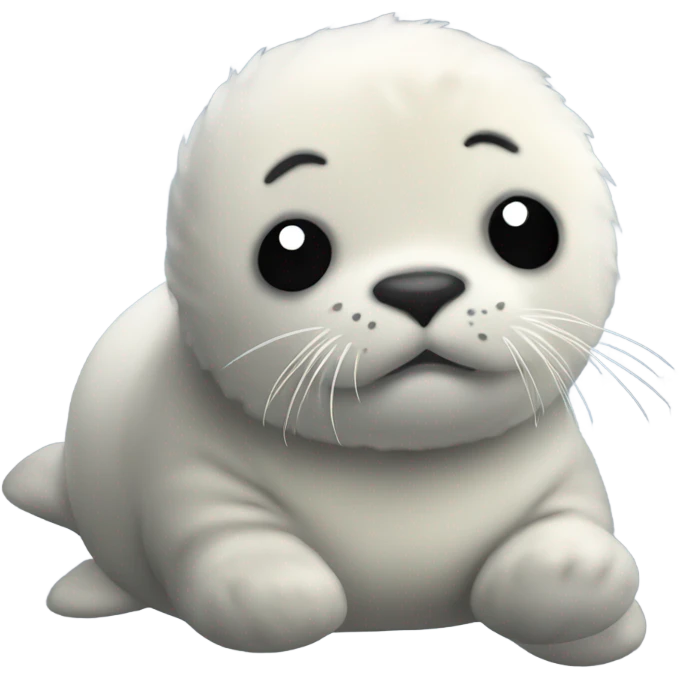 seal plushie full body fluffy emoji