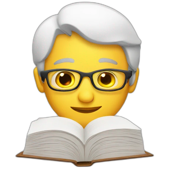 leyendo  emoji