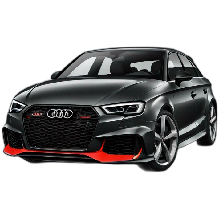 audi rs3 emoji