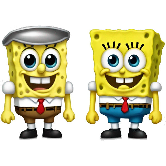 Spongebob and patric emoji