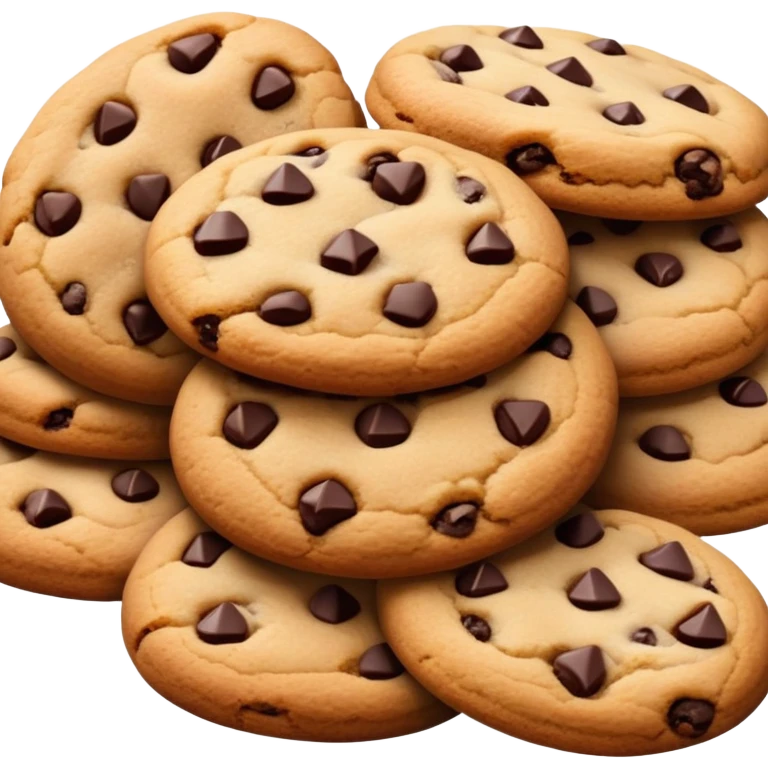 Pile of cookies emoji