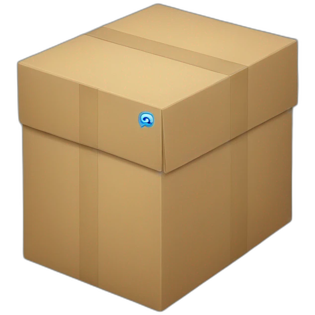 open box closed box side by side emoji