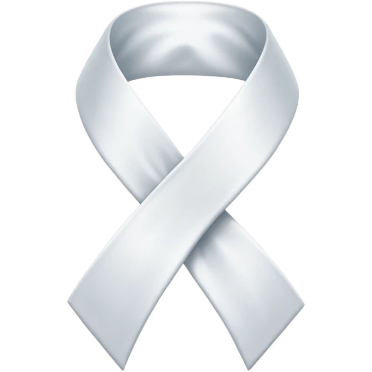 White ribbon 🎗️ emoji