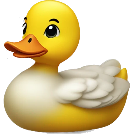 Yellow duck  emoji