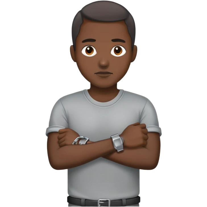 handcuffed person emoji