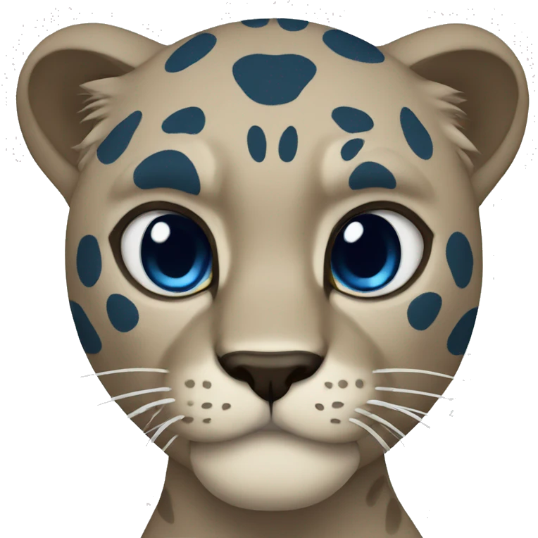 Blue panther emoji