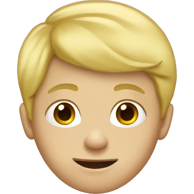 Blond Boy  emoji