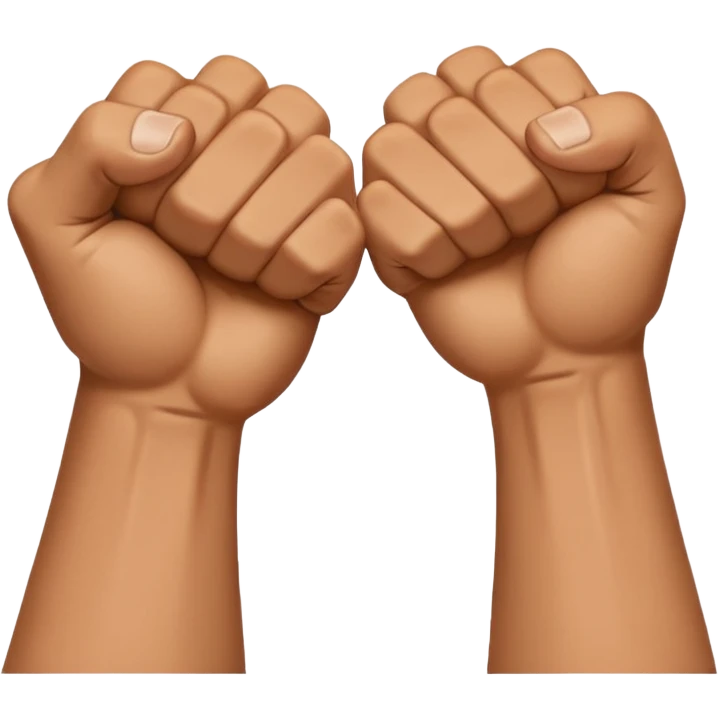 two closed fists emoji