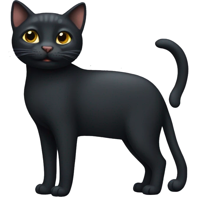 Gato negro  emoji