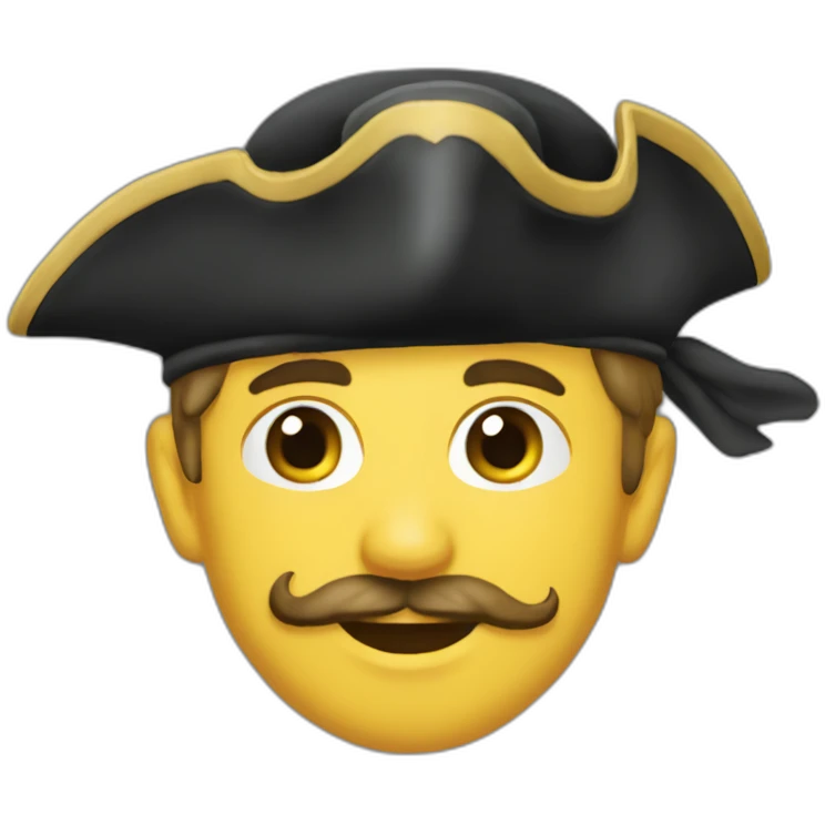 Pirate-entrain-de-vomir emoji