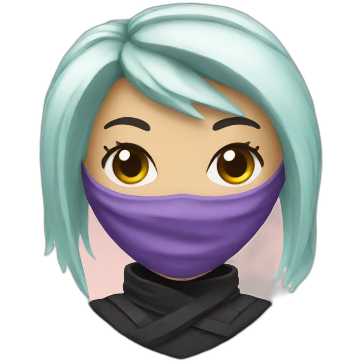 Tiffany ninja emoji