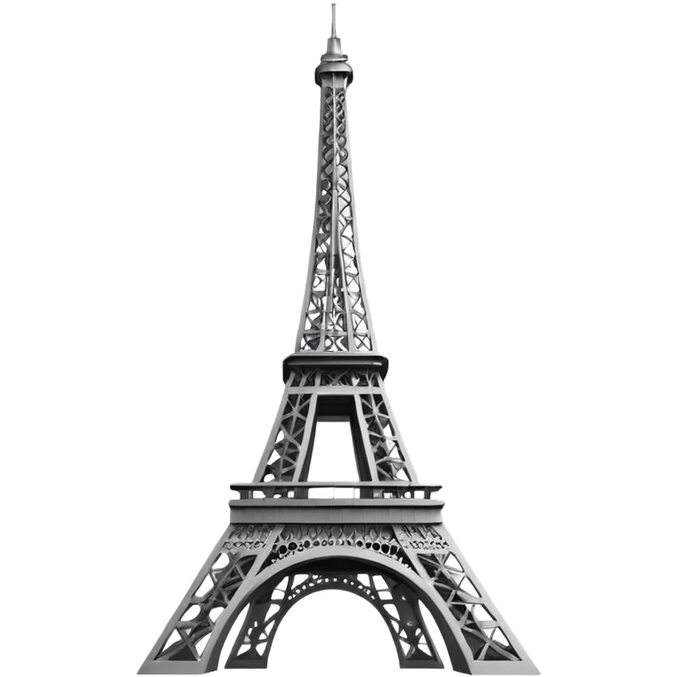 simplified eifel tower emoji