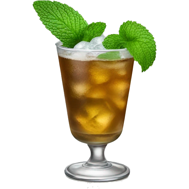 Mint Julep cocktail emoji