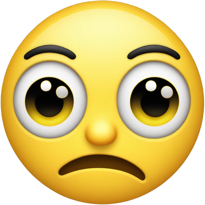Yellow emoji pointing at itself wondering if anyone likes him emoji