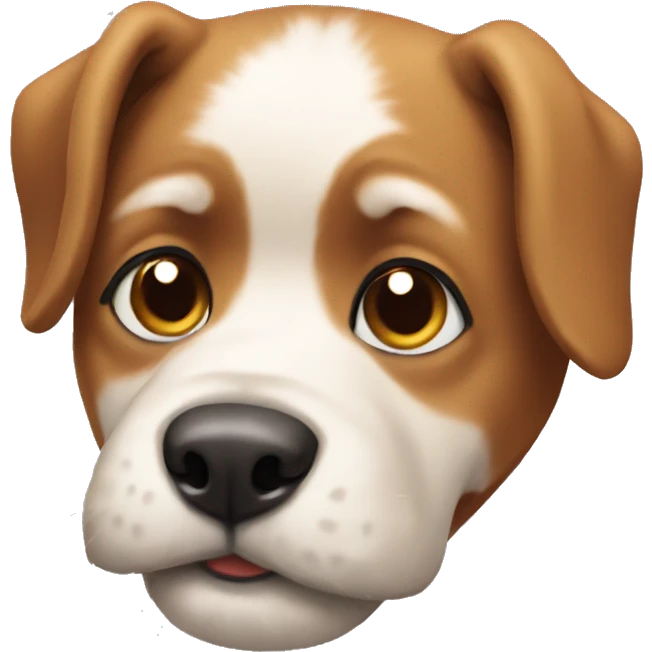 Dog cuttie  emoji