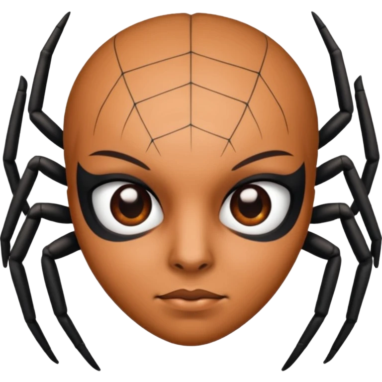 face spider in love  emoji