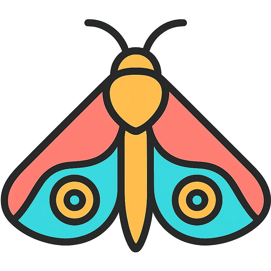 moth emoji