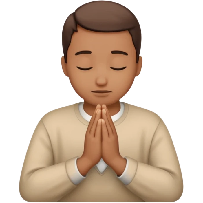 hands in prayer emoji
