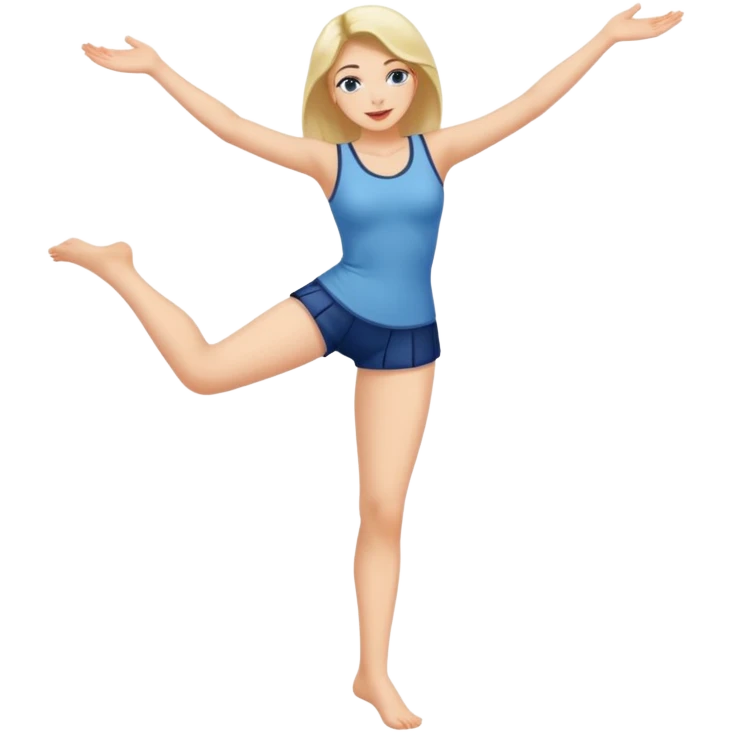 naked woman with legs spread emoji