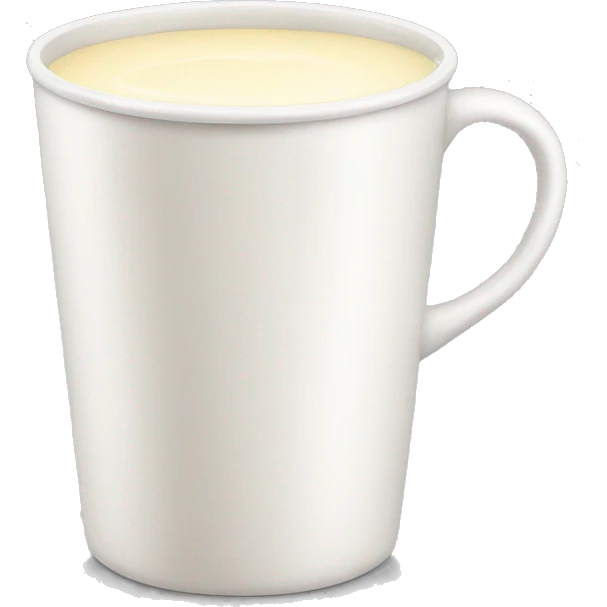 cup of milk emoji