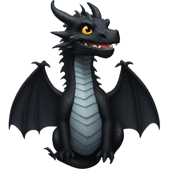 black dragon emoji