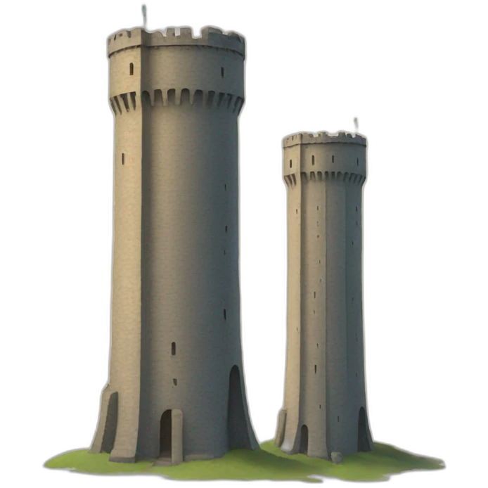 Two towers emoji
