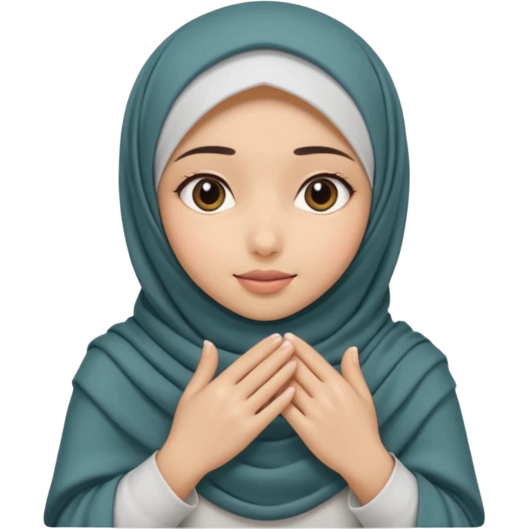 Hijabi girl sitting.     head covered
hands pulling the fabric in
shy-but-dramatic energy
“no cameras pls” but in a cute way
soft + mysterious vibe emoji
