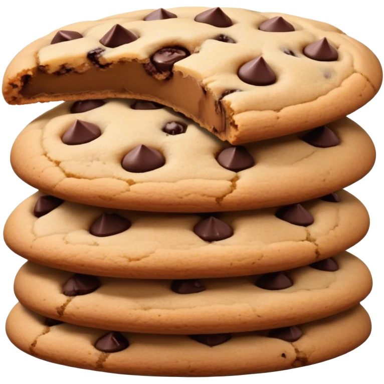 Stack of cookies emoji